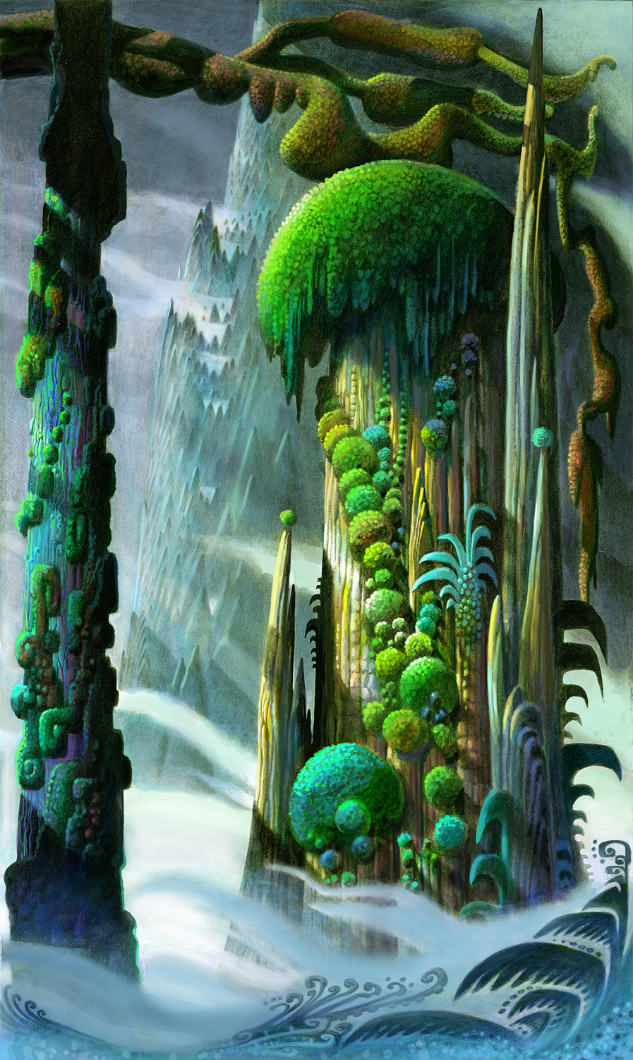 Mossy Tree Stump, small