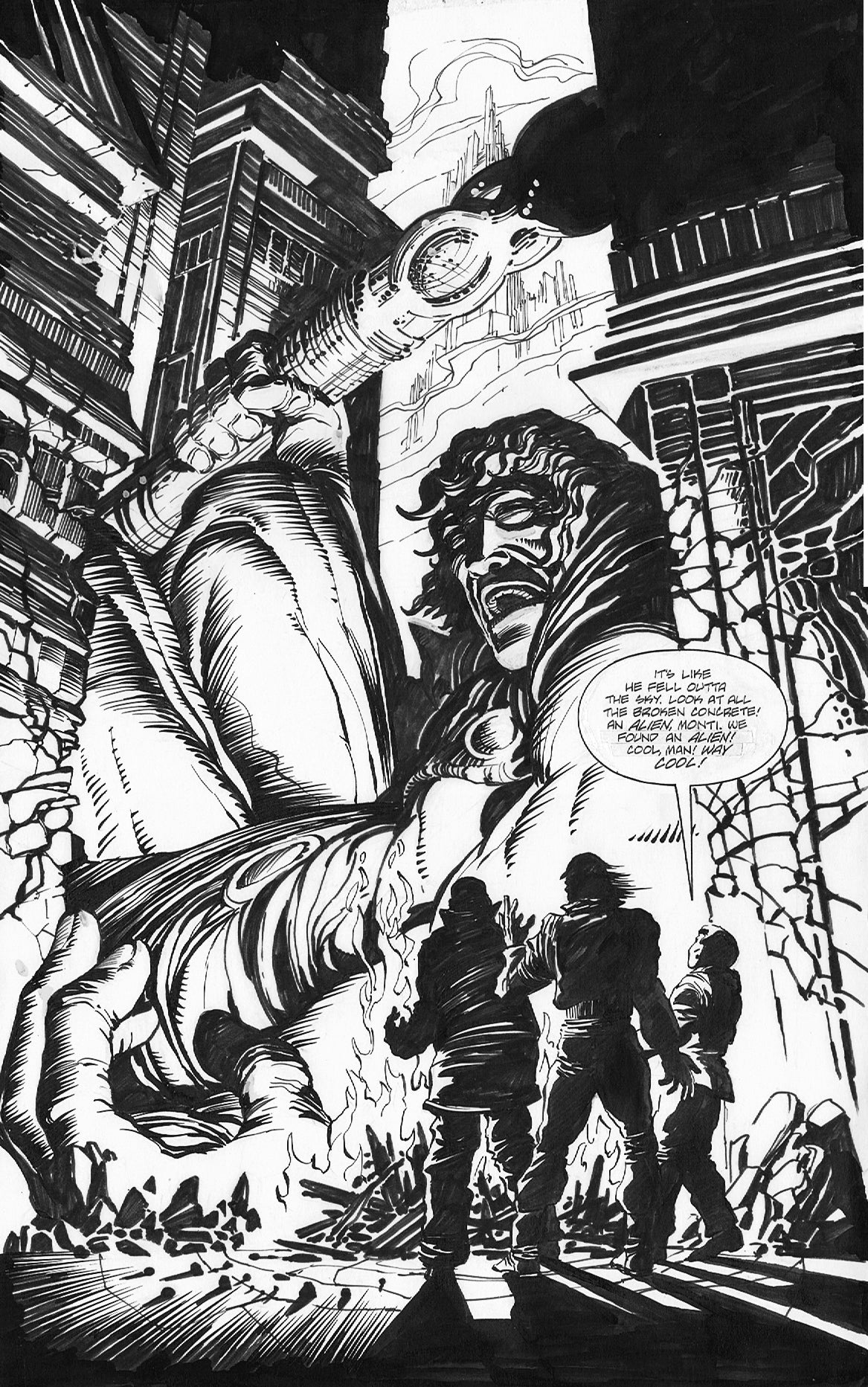 Atlas, Dark Horse Comics 1994, book 1 page 4