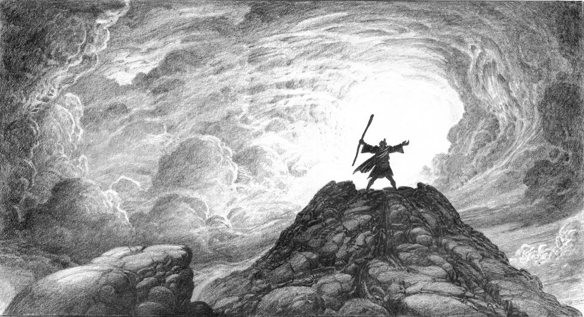 Moses on the Hilltop