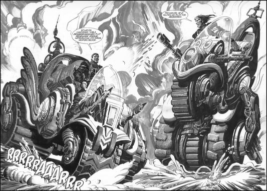 Terminal Point, Dark Horse Comics book 1, pages 8,9