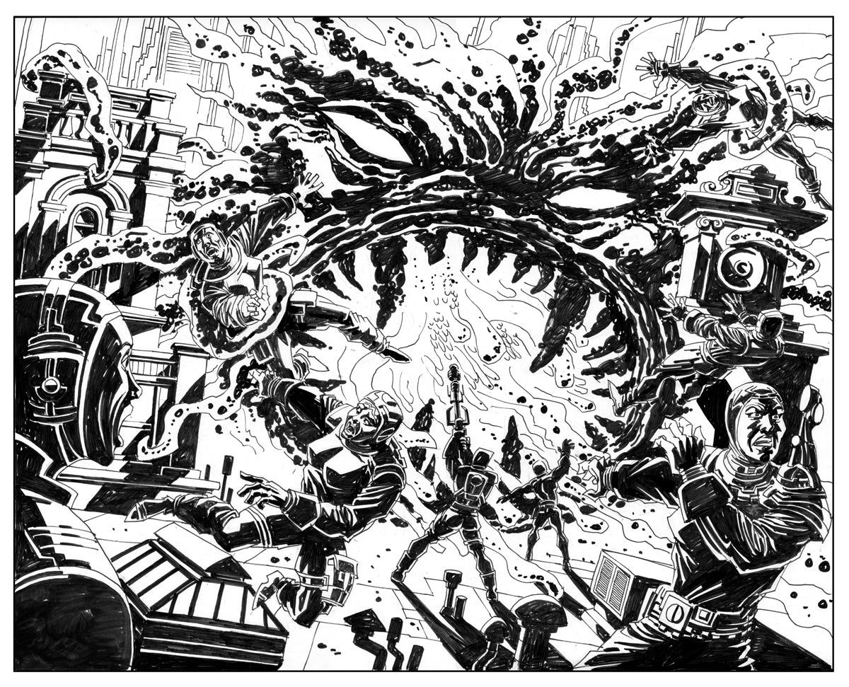Zone Continuum Graphic Novel, Dark Horse 2016, Chapter 2, pages 16,17