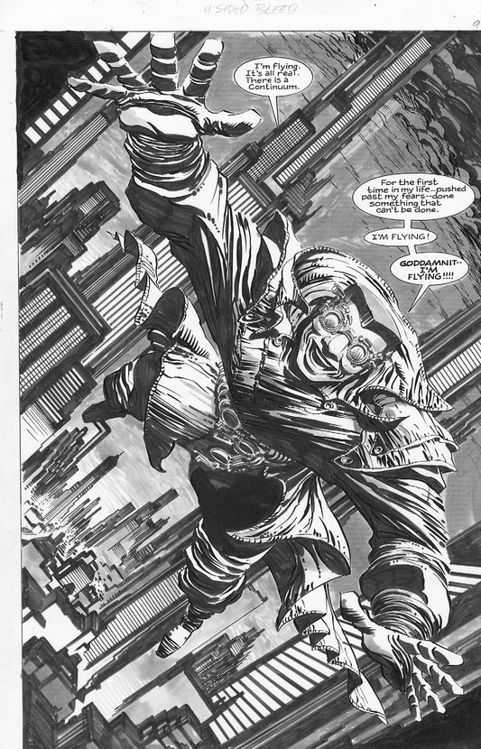Zone Continuum Comic Book 4, 1994 page 9