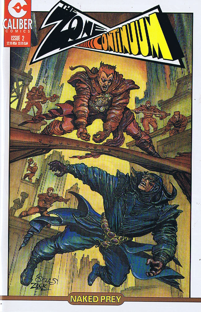 Zone Continuum #2(renumbered, actually fourth book in the series, Caliber Press, 1993