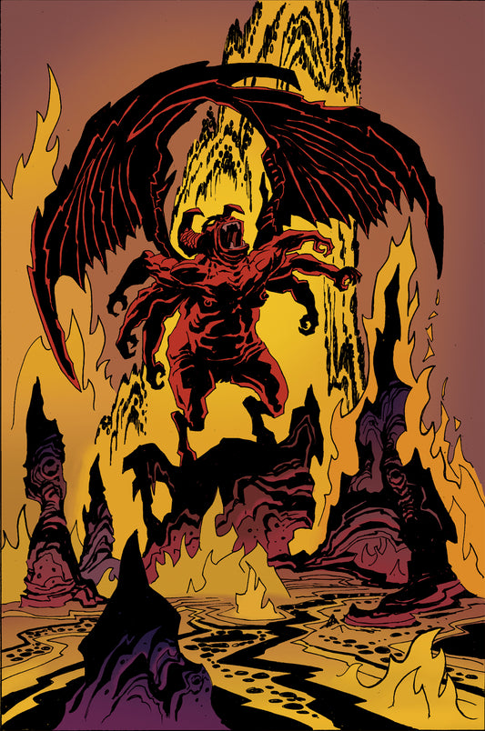 Mandala--Lava Demon